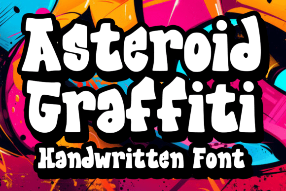 Asteroid Graffiti Font for Bold Branding