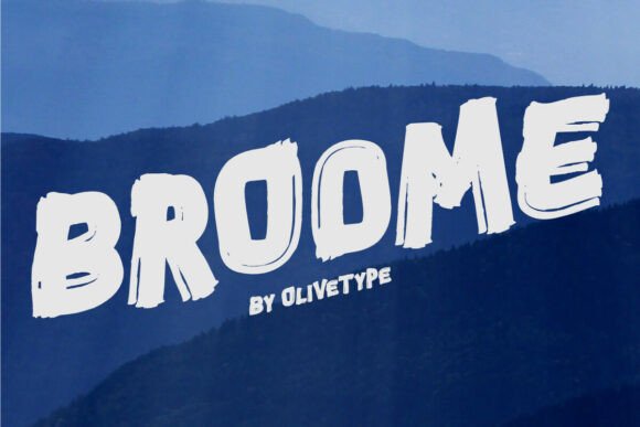 Broome: Bold Display Font for Impactful Campaigns