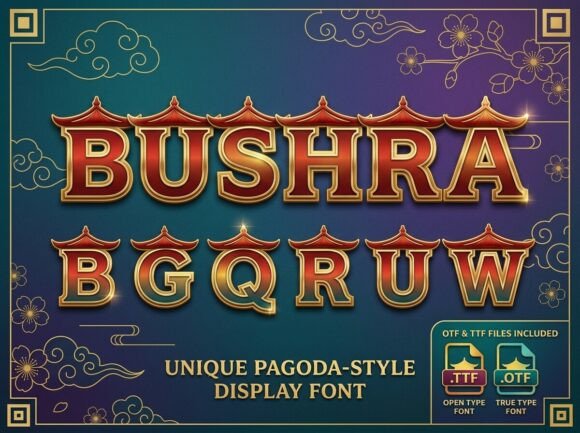 Bushra Font for Business Branding