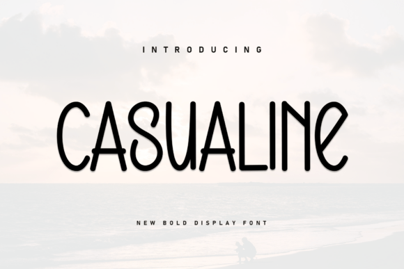 Casualine: A Sweet Display Font