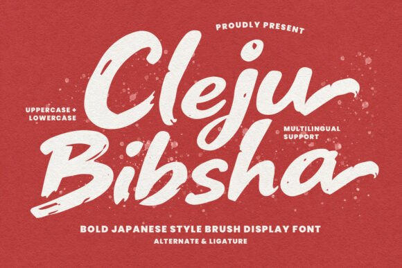 Cleju Bibsha: A Font for Bold Branding