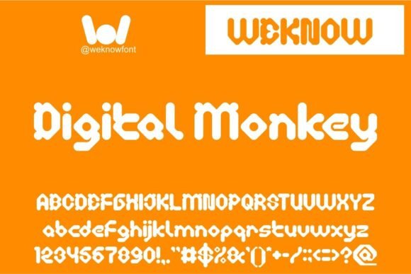 Digital Monkey Font Review