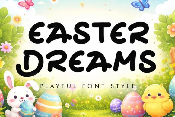 Easter Dreams Font for Web Design
