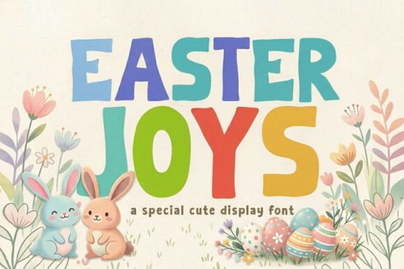 Easter Joys Font for Creative Projects