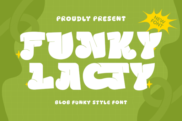Funky Lacy Font for Creative Makers