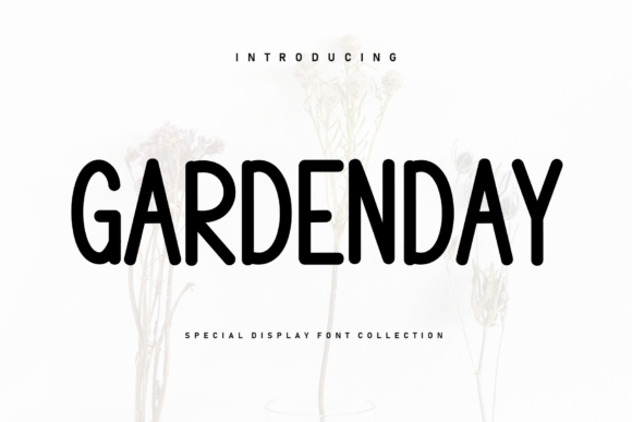 Gardenday Font for Creative Brands
