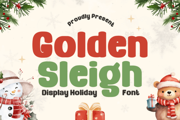 Golden Sleigh Font