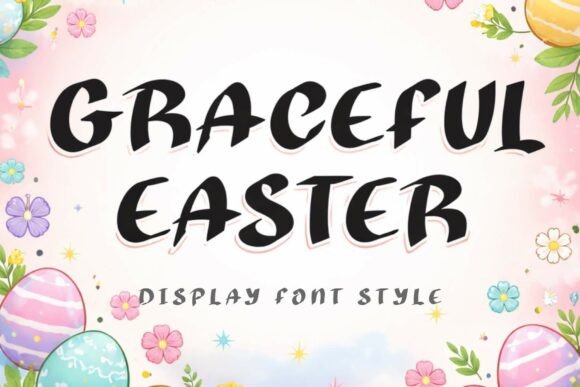 Graceful Easter Font for Web Design