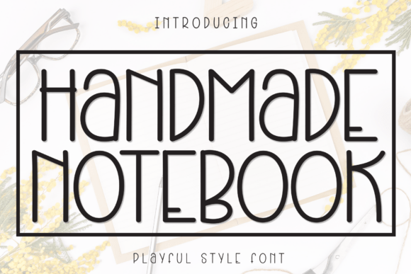 Handmade Notebook Font