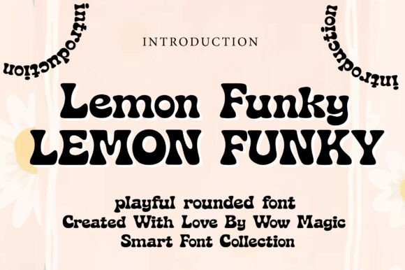 Lemon Funky Font for Creative Brands
