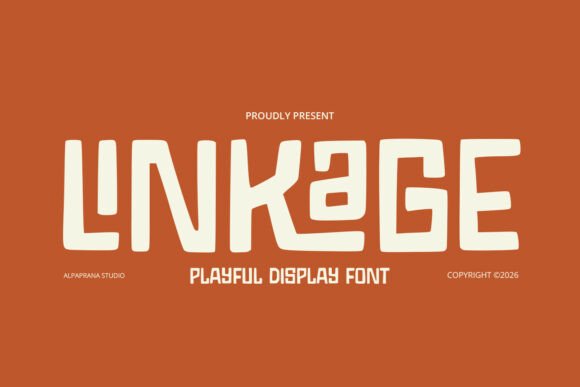 Linkage: A Display Font for Bold Branding