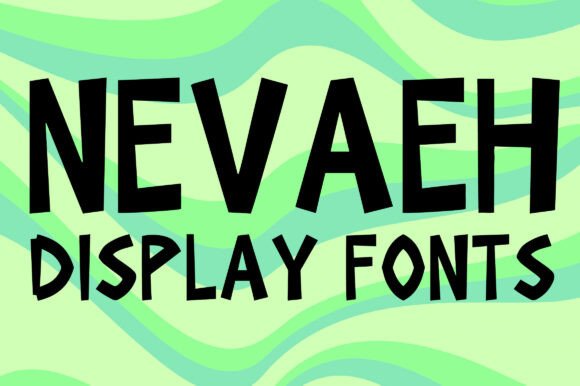 Nevaeh Font: Bold & Handcrafted