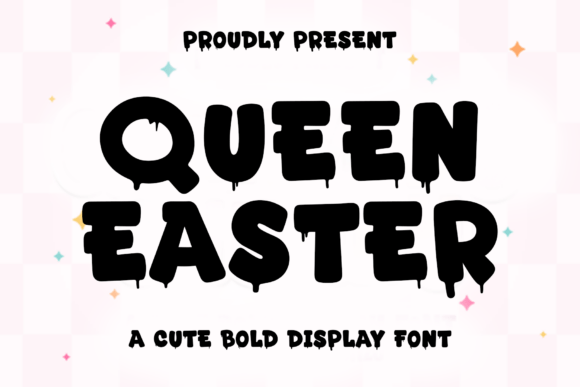 Queen Easter Font for Festive Branding