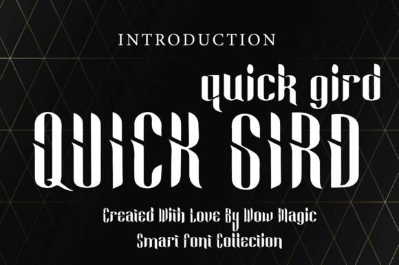 Quick Gird Font for Bold Campaigns