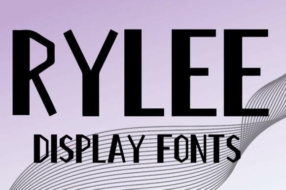 Rylee: A Bold Display Font
