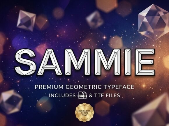 Sammie Font: Bold Display Type for Creative Projects