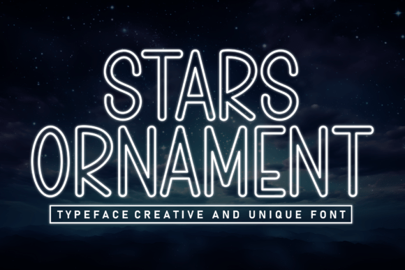Stars Ornament Font
