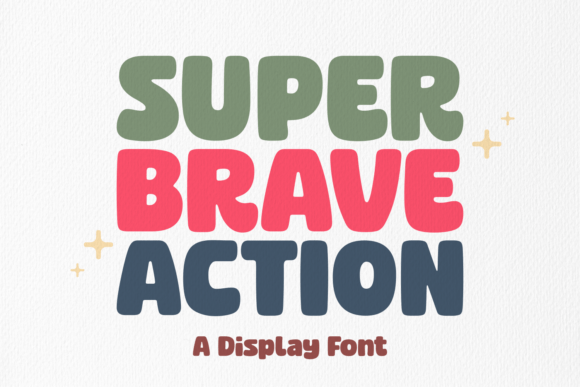 Super Brave Action Font Review