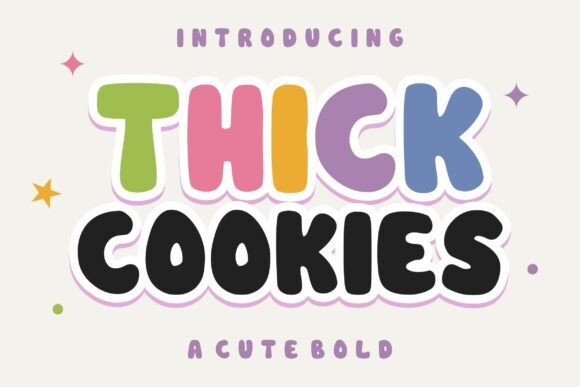 Thick Cookies Font Review