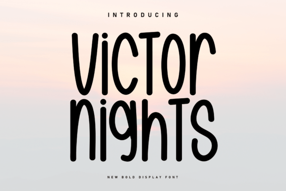 Victor Nights Font for Business Branding