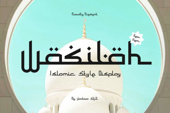 Wasilah Font: Modern Typography for Digital Marketing