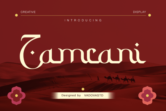 Zamrani Font for Editorial Design